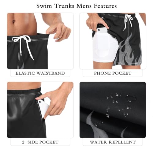 Bañador de secado rápido para hombre con entrepierna cómoda 5