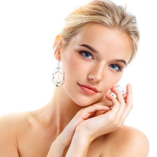 Hicarer 12 Pairs Dangling Earrings for Women Fashion Vintage Bohemian Earrings Statement Drop Boho Long Fringed Jewelry2