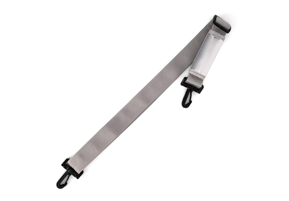 Dixon Double Pedal Tasche PCB-DB1M – Silbermetallic Transporttasche für Doppel-Fußmaschinen, 40x28 cm, mit Schultergurt & robustem PU-Material