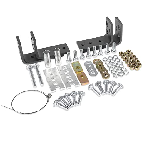 Universal Installation Kit w/Hardware and Brackets for Reese 5th Wheel Trailer Hitches Installation Kit #30035 58058 (10 - Bolt Design)