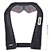 Naipo Cordless & Rechargeable Shiatsu Back Neck and Shoulder Massager with Heat 3D Deep Kneading Massage for Neck, Back, Shoulder, Foot and Legs