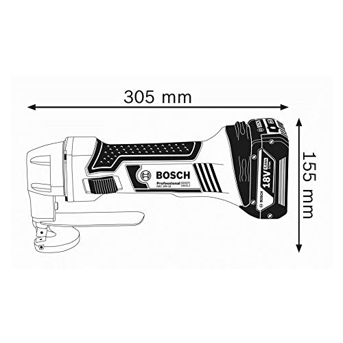 Elektrische Blechschere Bosch Professional 18 V System Akku GSC 18V-16