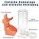 Trinkflasche Kaninchen,500ml Hasentränke Trinkflasche Meerschweinchen Wasserspender für Haustiere Hängende Automatische Trinkwasserflasche Geeignet für Kaninchen,Meerschweinchen, Hamster