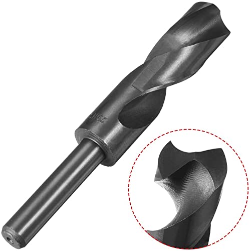 Punta Trapano 23mm Gambo Ridotto 1/2" - Acciaio HSS 9341 Rivestito Nitruro Per Metallo E Legno - Foto 10