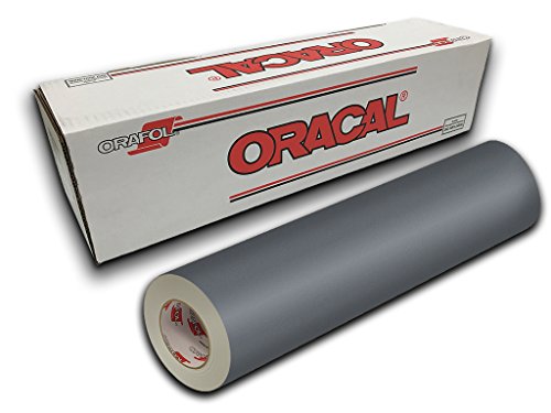 Oracal 631 Exhibition CAL rouleau vinyle mat gris Storm Grey 752 sticker mural 3m
