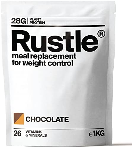 Rustle Meal Replacement Shake - Vegan, Dairy Free & Gluten Free - 15 Servings per 1kg pack - (Chocolate)