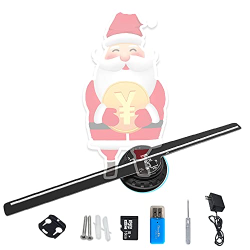 3D Hologram Fan Naked Eye LED Advertising Display Fan with 700 Video Library, 720P Hi-Resolution Holographic Projector Fan is Best for Business,Store,Shop,Bar (16.5 inch) 3D Hologram Fan Naked Eye LED Advertising Display Fan with 700 Video Library, 720P Hi-Resolution Holographic Projector Fan is Best for Business,Store,Shop,Bar (16.5 inch)