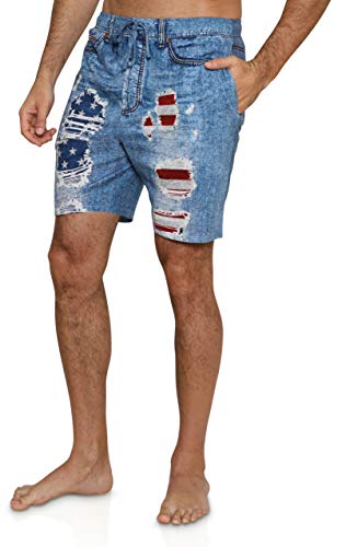 Mens US Flag Patriotic Sleep Pants Lounge Pants Pajama Bottoms4