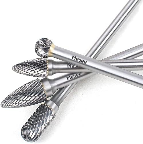 Set de 4 fresas rotativas de carburo de tungsteno 6 pulg miniatura 4