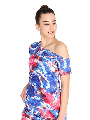 Image of CHKOKKO Women's Polyester Regular Fit Crop Top