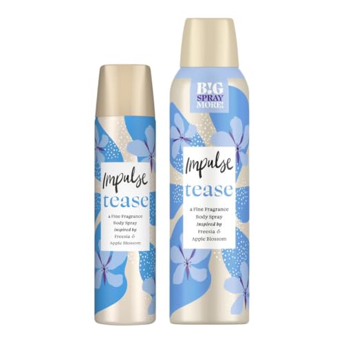 Image of Impulse Tease Body Spray Bundle - Freesia & Apple Blossom 75ml & 150ml