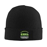 Garbage Day is My Favorite Day of The Week Garbage Truck Beanies Hats for Men Women Winter Warm Thick Knitted Hat Printed Graphic Slouchy Beanie Skull Cap Gift Bulk Black