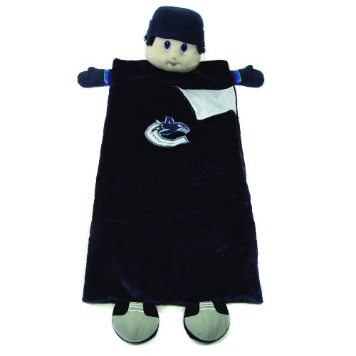 NHL Vancouver Canucks Plush Sleeping Bag