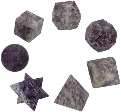 Green Bloodstone Geometry Set Stone |7 Pieces Geometry Sets | Home Decor Gemstone Item