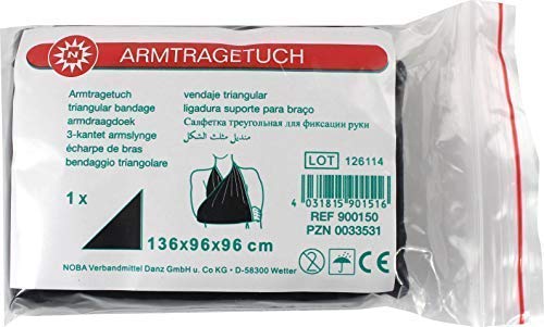 Armtragetuch Dreiecktuch 136 x 96 x 96 cm von Noba (1 Stück,...