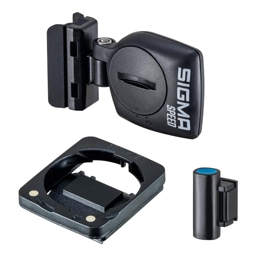 ### Sigma STS Rad 2 Kit CR2450 | Geschwindigkeitsmessung für FunkfahrradComputer | Zweitrad-Kompatibilität | Halterung, 