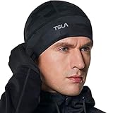 TSLA Men and Women Thermal Fleece Skull Cap, Winter Ski Cycling Under Helmet Liner, Running Beanie...