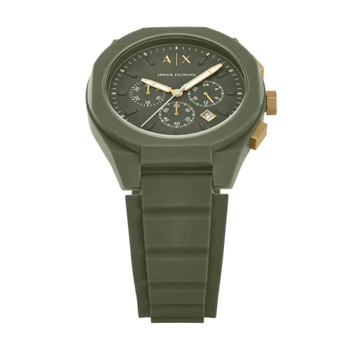 Image of Armani Exchange Analogue Men's Watch (Blue Colored Strap)