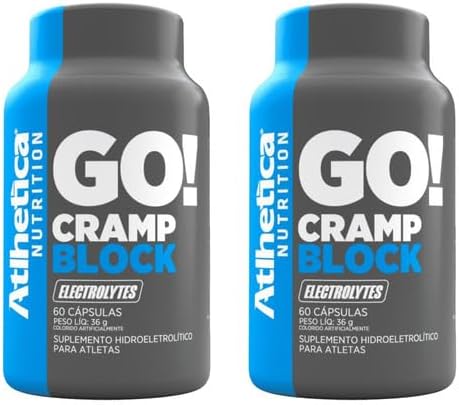 Kit 2x Gramp Block 60 Cáps – Anti Cãibras Hidroeletrolítico com M...