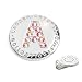 Elixir Golf Crystal Golf Ball Marker with Hat Clip, Initial A
