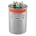 HUAREW 45+7.5 uF Â±6% 45 7.5 MFD 370/440 VAC CBB65 Dual Run Start Round Capacitor for Condenser Straight Cool or Heat Pump Air Conditioner or AC Motor and Fan Starting