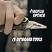 Gerber Gear Crucial Multitool EDC Pocket Knife with Needle Nose Pliers and Clip, Blue