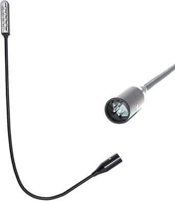 22 inch LED Mixer gooseneck lamp for Light Control Equipment,DJ Mixer gooseneck Light for Yamaha BEHRINGER, Flexible gooseneck,XLR 4 Pin Port