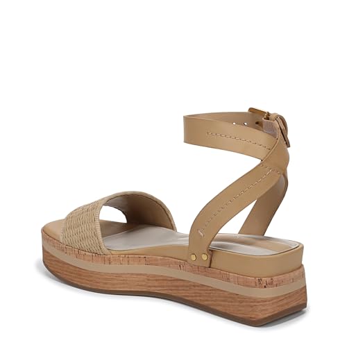 Franco Sarto Women's Hava Sandal Straw Beige Woven Fabric 8 M by Franco Sarto - Used condition - Image 9