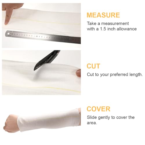 Tubular Bandage 4inchx11yard Support Bandage Wound Dressing Wrap Tubular Gauze Elasticated Stockinette Tubing for Arm Knees Legs