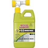 Mold Armor FG51164 E-Z House Wash, Hose End Sprayer, 64-Ounce, green/yellow