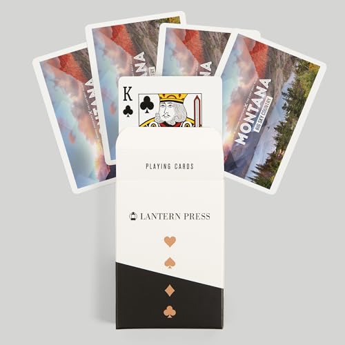 Baraja de Poker Lantern Press Big Sky Country Montana miniatura 6