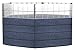 Produktbild Garantia Ergo Turbo Hochbeet XL 75 + Wachstumsmodul (Farbe Stone, Größe 145x125 cm, Höhe 75 cm, sechseckige Form, inkl. Flora Wassersparsystem, Frühbeet für Gemüse/Kräuter) 645236, Mehrfarbig