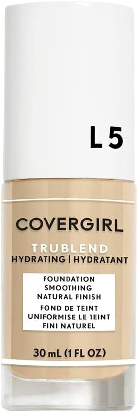 Trublend Liquid Makeup Foundation, L5 Creamy Natural, 1 Fluid Ounce