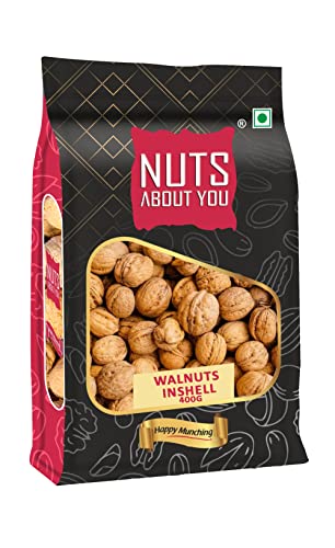 Nuts About You Walnut Whole Inshell, 400 G