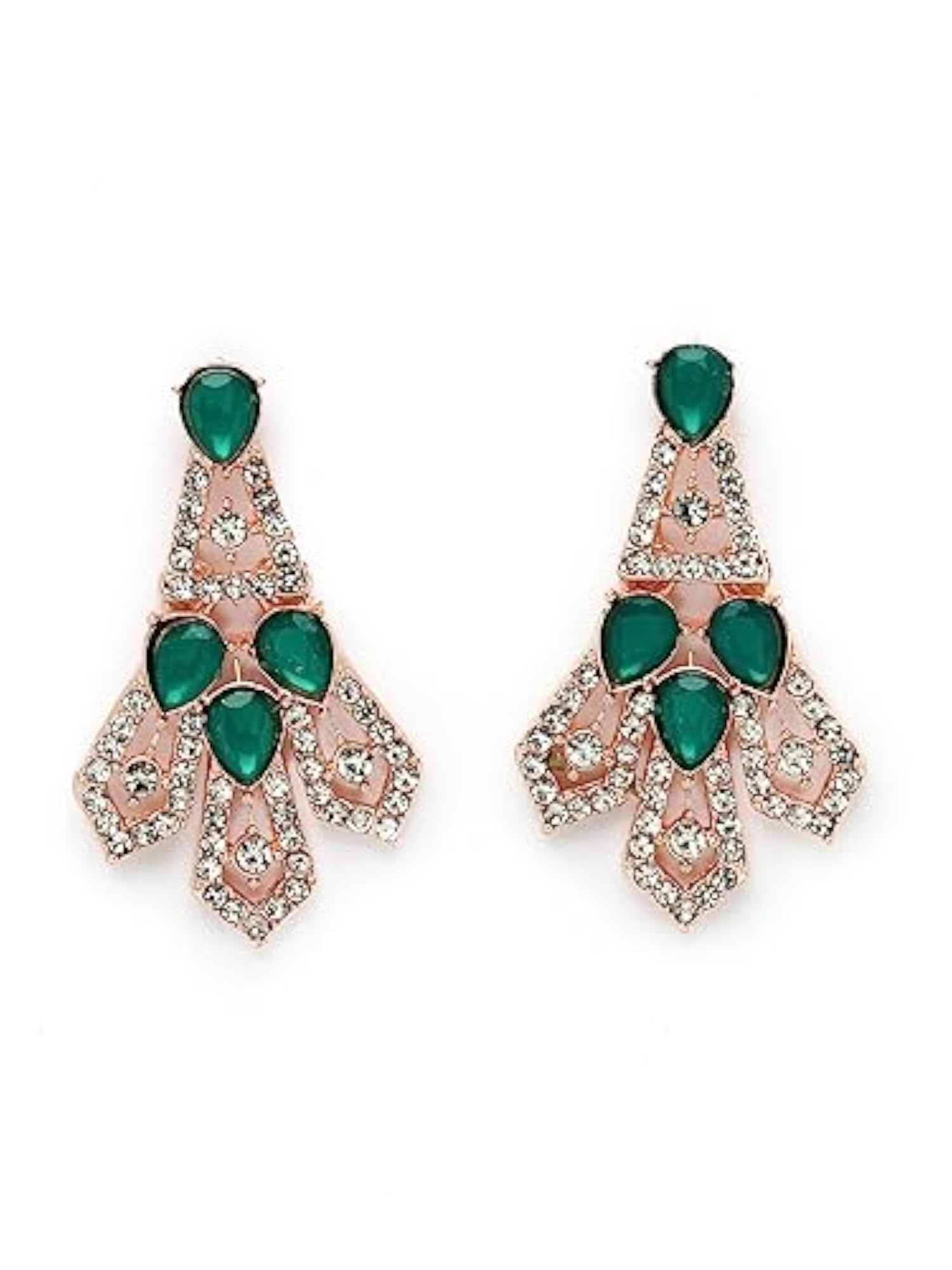 AD Stones Necklace Set with Earring and Maangtika