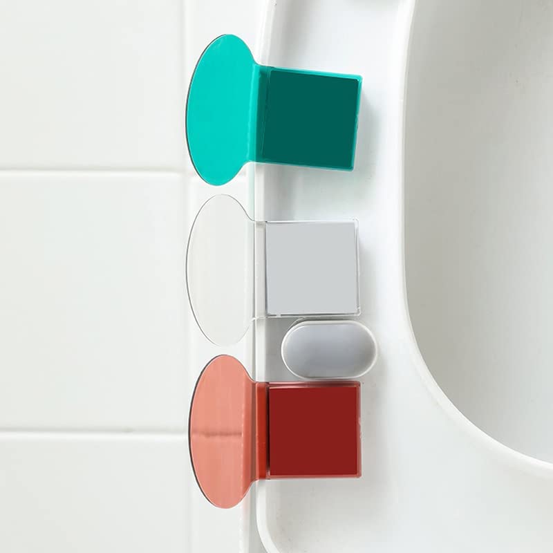 Image of Portable Transparent Toilet Seat Lifter Toilet Lifting Device Avoid Touching Toilet Lid Handle WC Accessories Tool