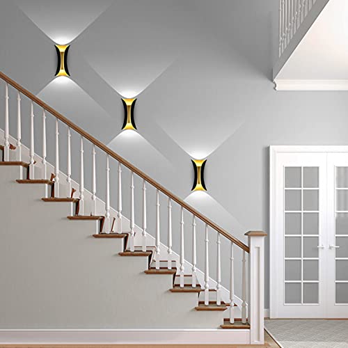 KAWELL 10W Creative Modern Wall Light LED Wall Wash Lights Waterproof IP65 Aluminum Wall Lamp LED Indoor Outdoor for Bedroom Living Room Bathroom Entrance Stairs Porch Corridor - Image 3