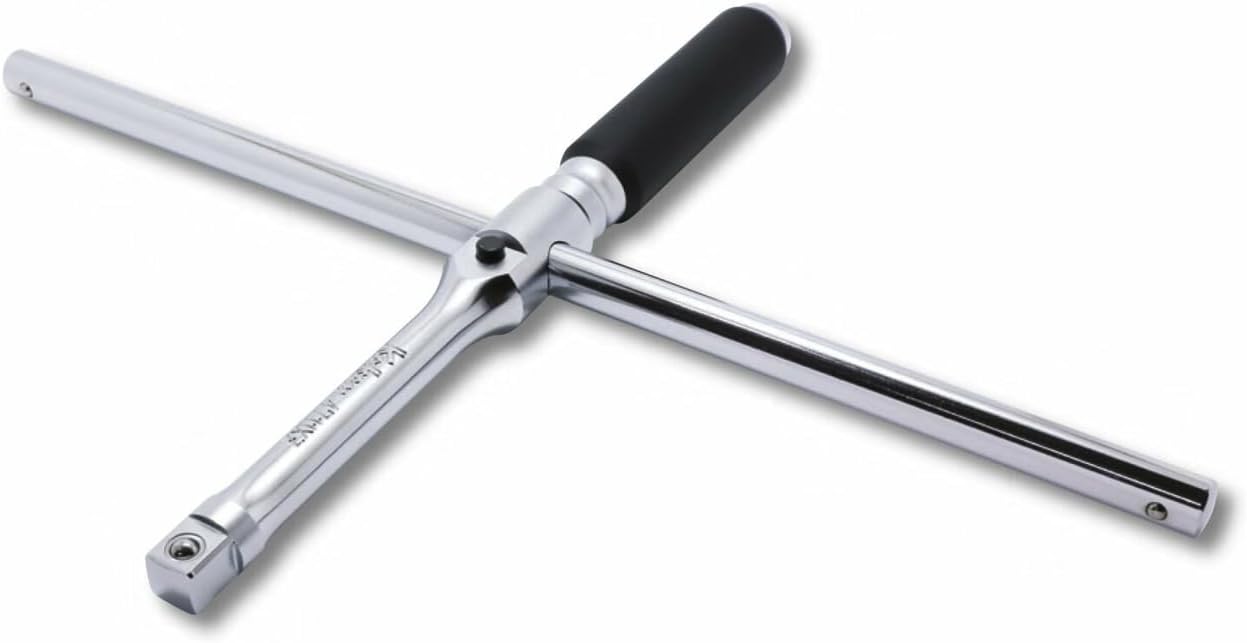 Ko-ken 4711XZ T Handle 1/2 Square Length 264 x 350mm Sliding Bar Free Turn Grip