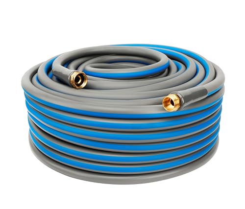 Premium Non-Expandable Water Hose, Heavy Duty, Drinking Water Safe, No Kink, Flexible | Ideal Garden, RV, Marine, & Farm Hose for All-Weather Use with Leakproof Brass Fittings | 5/8" x 75 - Foot -  GUANGDONG YIYANG HOSE CO., LTD