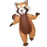 Spinosaurus Inflatable Raccoon Costume for Adult Inflatable Christmas Costume Halloween Blow Up Animal Costumes for Woman Men