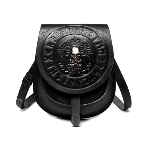 Sac gothique rétro pour festival et cosplay avec ceinture intégrée