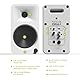 Kanto ORA4 140W Powered Reference Speakers with Bluetooth 5.0 and USB-C Input | 4” Woofers | Bi-Amplified | Reference Quality Sound | Pair | White