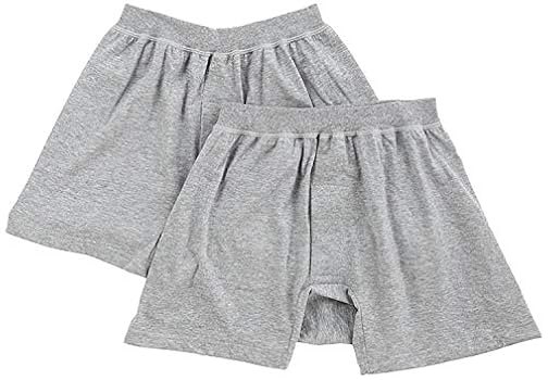 るか Amazon | [グンゼ] 2枚組 やわらか肌着ニットトランクス 前あき