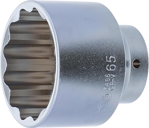 BGS 7465 | Douille pour clé, douze pans | 20 mm (3/4) | 65 mm