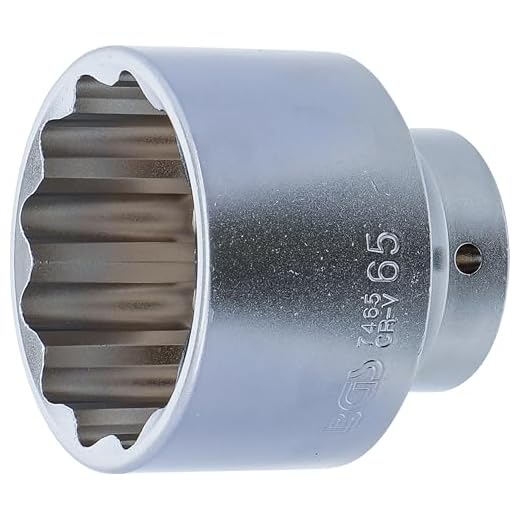 BGS 7465 | Steckschlüssel-Einsatz Zwölfkant | 20 mm (3/4") | SW 65 mm