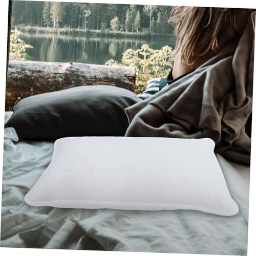 Angoily Pillow Insert Imperméable pour Extérieur avec Support Cervical Housse Amovible et Lavable Coussin Confortable pour Camping et Voyage – Image 6