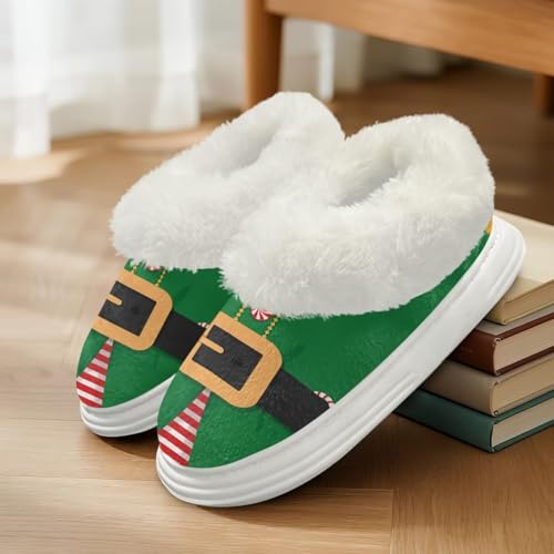 House Slippers for Woman Comfy Fuzzy Polar Fleece Shoes 5.5-113