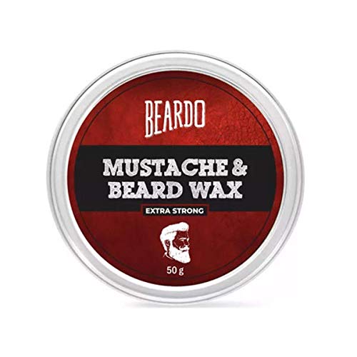 Beardo Beard and Mustache Wax Extra Strong, 50 gm Made in India Amazon.in Health & Personal