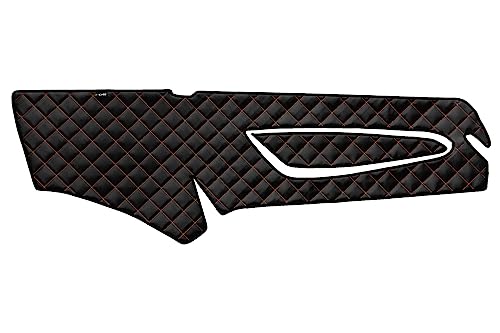 F-Core Copricruscotti Camion Compatibile Per Scania S Nextgen R Nextgen 01.17- Nero/Rosso