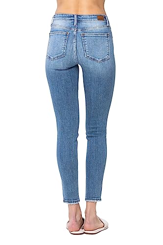 Judy Blue Mid Rise Vintage Skinny4